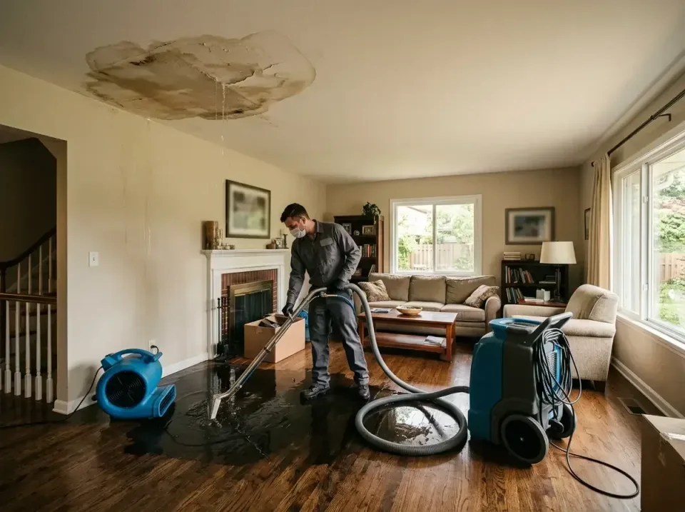 attic-pipe-burst-ceiling-drip-008 — frequently asked questions, Water Damage Restoration & Carpet Care in Covington, KY